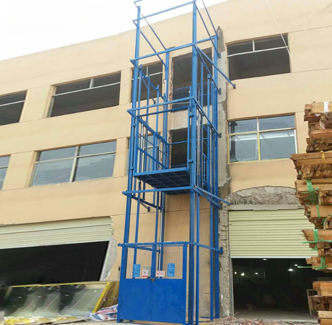 靖安建材厂室外物料提升