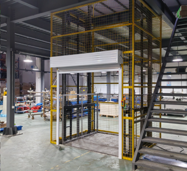 靖安食品厂物料提升